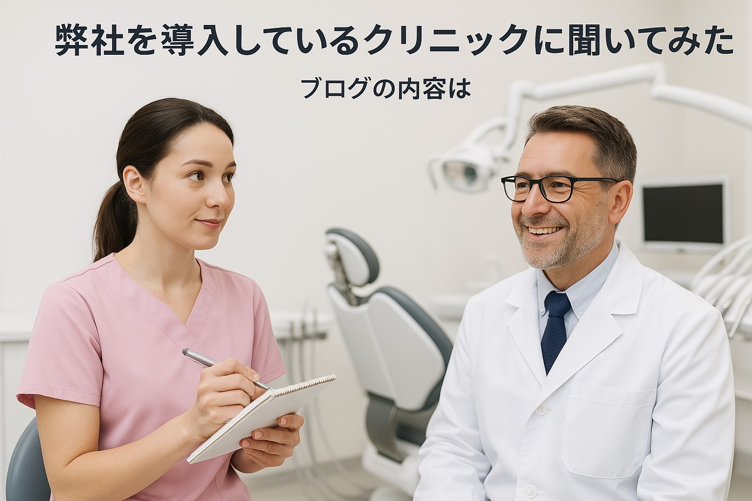 弊社を導入しているクリニックに聞いて見た！